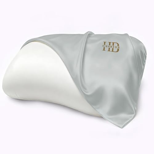 HighBeds Cervical Neck Pillowcase - Gery-2-Pack
