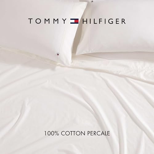Tommy Hilfiger - Full Size Sheet Set with Fitted Sheet & Pillowcases