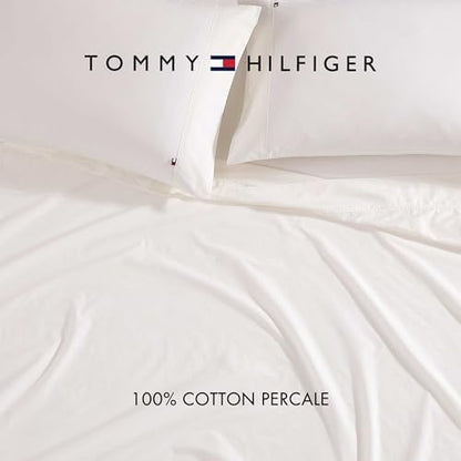 Tommy Hilfiger - Full Size Sheet Set with Fitted Sheet & Pillowcases