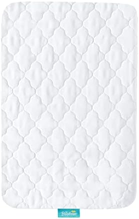 2 Pack Mini Crib Mattress Protector Waterproof Mini Crib Sheets 38”x24”