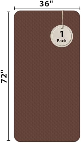 Hide Stains Bed Pads Washable Waterproof 36x72 Inch (1 Pack), Washable Bed Pads for Incontinence, Bed Wetting, Underpads, and Pet Protection, Brown – Ideal for Elderly, Adults, Kids and Pets