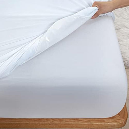 Kingnex Waterproof Split Top King Mattress Protector for Adjustable Bed