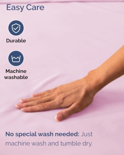 CGK Linens 2 Pack Extra Deep King Fitted Sheets - Light Pink