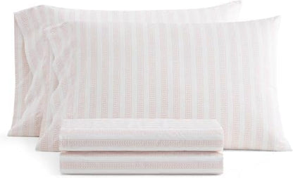 Martha Stewart - Twin Size Sheet Set with Fitted Sheet & Pillowcase