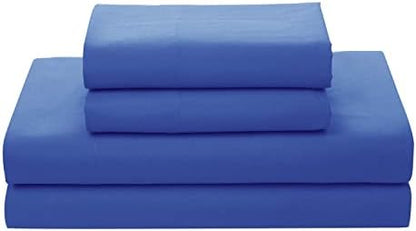 Sweet Home Collection 7 Piece Comforter Set Bag Solid Color All Season Soft Down Alternative Blanket & Luxurious Microfiber Bed Sheets, Siena, King