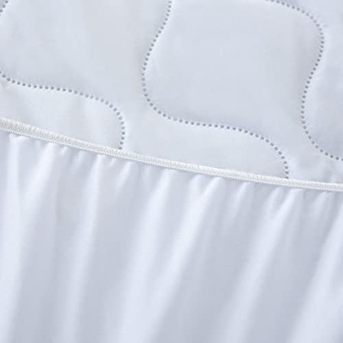 Kingnex Waterproof Quilted Sleeper Sofa Queen Mattress Protector Pad