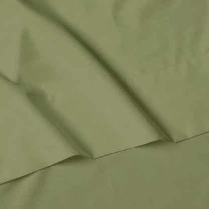 Elegant Comfort Luxury 4-Piece Bed Sheet Set - Luxury Bedding 1500 Premium Hotel Quality Microfiber, Wrinkle Resistant Cool and Breathable, Easy Elastic Fitted, RV Short Queen, Sage Green