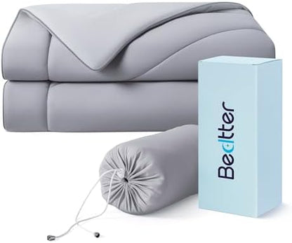 Bedtter Cooling Throw Blanket Lightweight with Carry Bag
