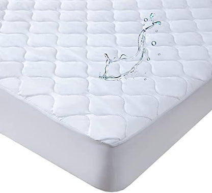 Kingnex Waterproof Quilted Sleeper Sofa Queen Mattress Protector Pad