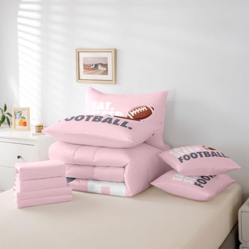 Erosebridal Football Bedding Set Queen 7 Pcs