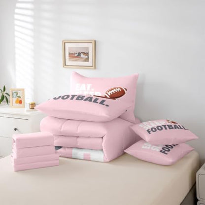 Erosebridal Football Bedding Set Queen 7 Pcs
