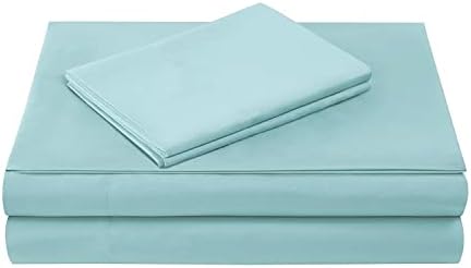 Comfort Spaces Microfiber 14" Deep Pocket, King Sheet Set 6 pcs, Aqua