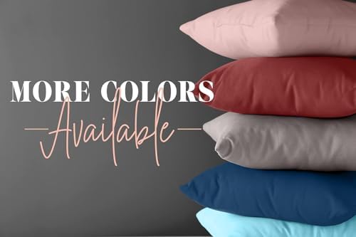Elegant Comfort 2-Pack Sham Set Pinch Pleat Design, 1500 Premium Hotel Quality Microfiber, Stylish Design-Easy Care, Wrinkle and Stain Resistant, 2-Piece Sham Set, Pleated King, Linen