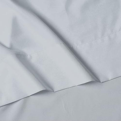 Elegant Comfort Luxury 4-Piece Bed Sheet Set - Luxury Bedding 1500 Premium Hotel Quality Microfiber, Wrinkle Resistant Cool & Breathable, Easy Elastic Fitted, California King, Silver Grey