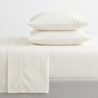 Martha Stewart - Twin Size Sheet Set with Fitted Sheet & Pillowcase