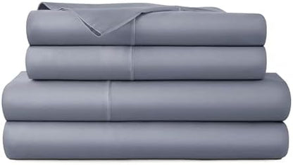 Whisper Organics 100% Organic Cotton Bed Sheets with Deep Pocket 4 Pc. Set