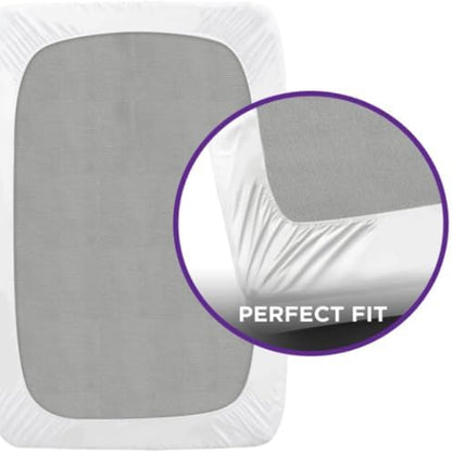 BLISSFORD Full XL Mattress Protector, Heavy Duty Fitted Vinyl Plastic Cover