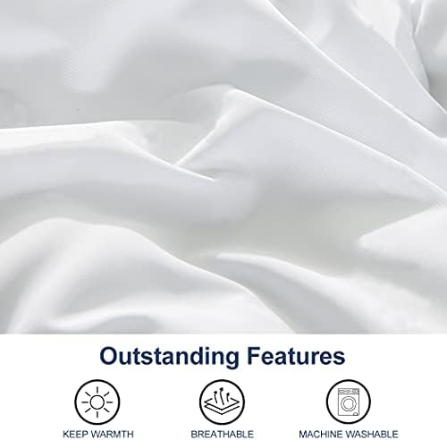 ACCURATEX Duvet Insert Queen, 400GSM Down Alternative Comforter,90x90