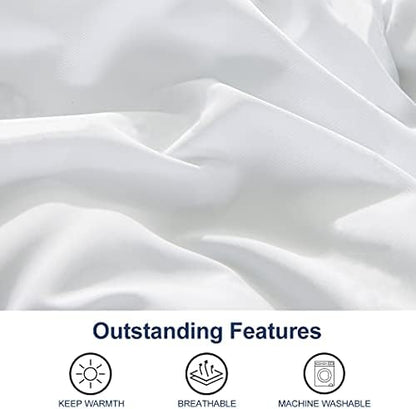 ACCURATEX Duvet Insert Queen, 400GSM Down Alternative Comforter,90x90