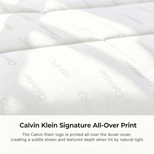 Calvin Klein Hotel Luxury Duvet Insert King Comforter Logo Print