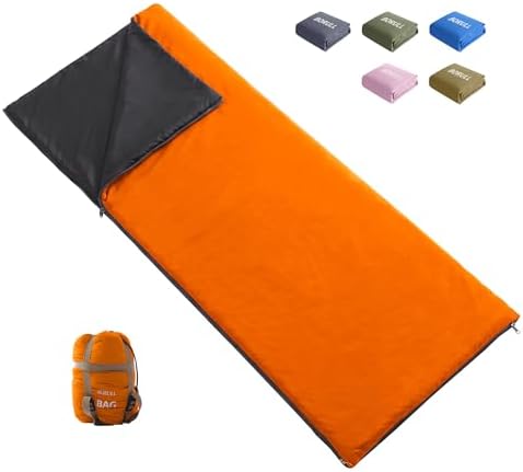 Lightweight Compact Adult Sleeping Bag for Backpacking, Camping & Hiking