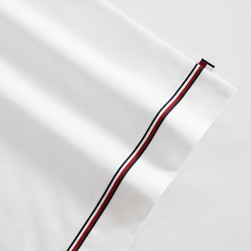 Tommy Hilfiger - King Size Sheet Set with Fitted Sheet & Pillowcases