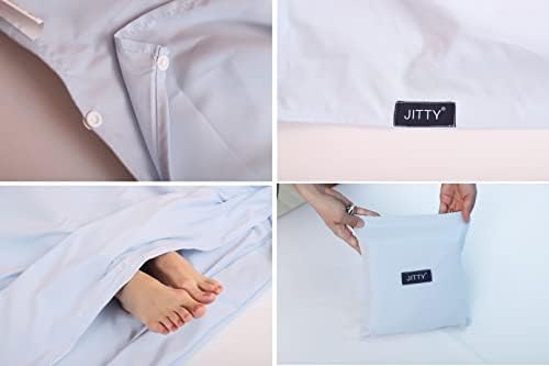 JITTY Sleeping Bag Liner 83"x45" for Travel Camping Hiking Home Hotel