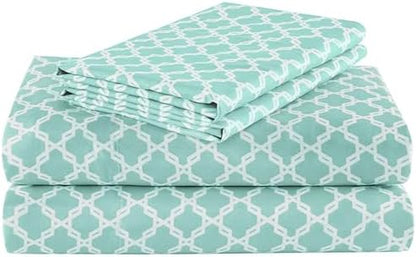 Comfort Spaces Coolmax Moisture Wicking Cooling Sheet Set, Queen 4 Piece