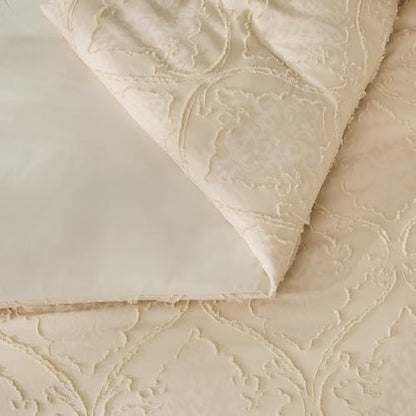 Bohemia Bdding 7 Pieces Tufted Embroidery Boho Comforter Set Boho Bedding Bohemia Comforter Set Queen for Four Seasons King