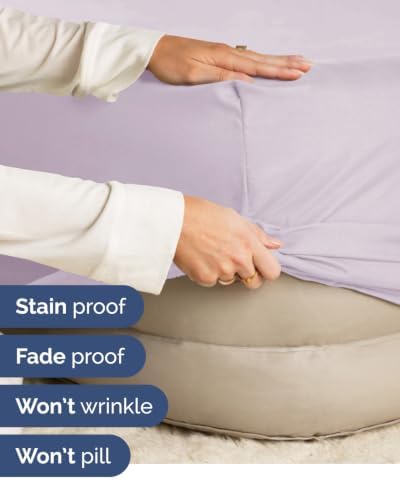 CGK Linens 2 Pack Extra Deep King Fitted Sheets - Light Lavender