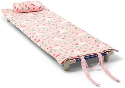 ROLLEE POLLEE Nap Sac Roll Up Napping Blanket with Attached Pillow for Preschool/Daycare, Super Soft with Elastic Straps, Fits Most Mats and Cots