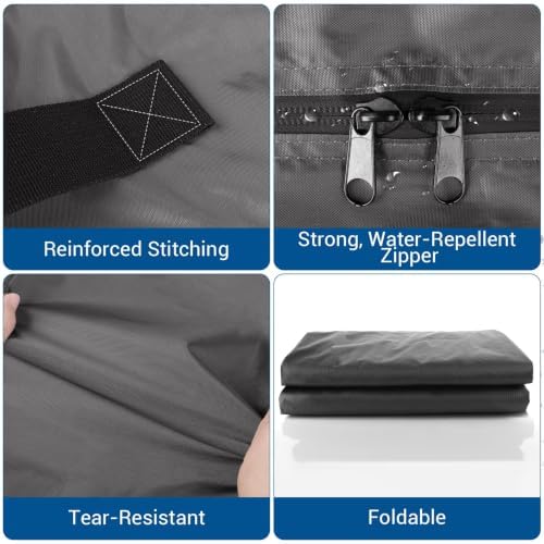 Mattress Moving Bags, Mattress Protector, Moving Supplies, King Size, Gray