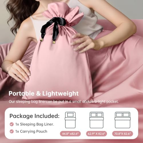 Sleeping Bag Liner, Travel Sheets for Hotel, Sleep Sack for Adults
