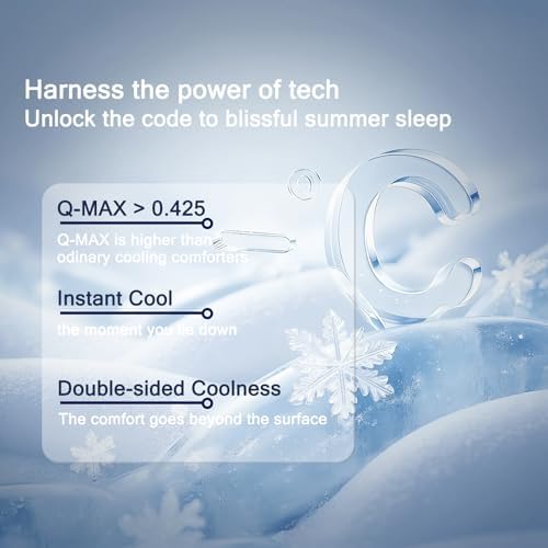 Vielit Cooling Comforter Queen Size for Hot Sleepers & Night Sweats, Luxury Lightweight Summer Comforter,Soft Dual-Sided Breathable Cooling Blankets,Q-Max>0.425,Machinewashable,90x90,Rose