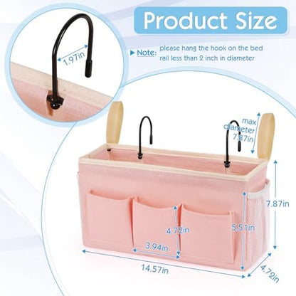 Bedside Caddy Bedside Storage Bag for Headboards/Bunk Bed