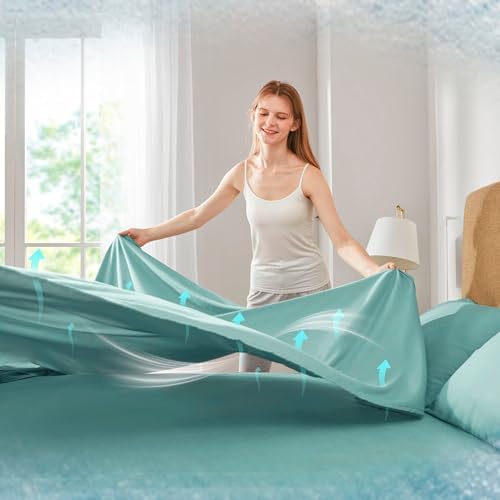 Comfort Spaces Coolmax Moisture Wicking Cooling Sheet Set, Cal King 4 Piece