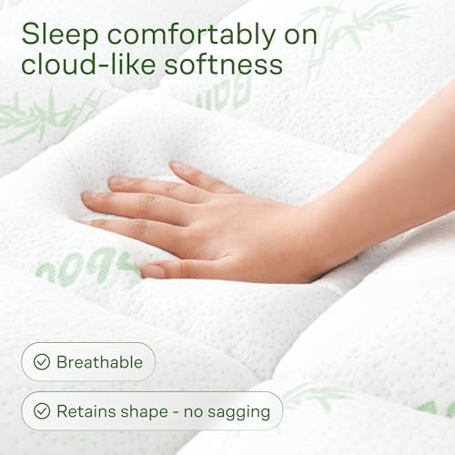 Niagara Sleep Solution Full Ultra Soft Mattress Topper — Back Pain Relief