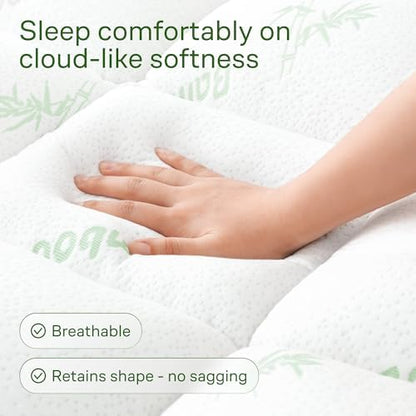 Niagara Sleep Solution Queen RV Ultra Soft Mattress Topper—Back Pain Relief