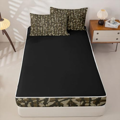 Feelyou Camouflage Military Army Comforter Set Full Size Kids Boys Girls
