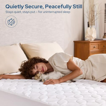 California King Waterproof Mattress Protector Breathable Mattress Pad