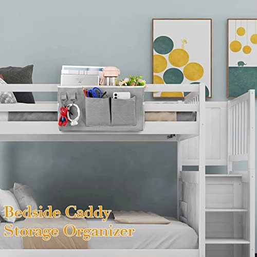 Bedside Caddy Bedside Storage Bag for Headboards/Bunk Bed