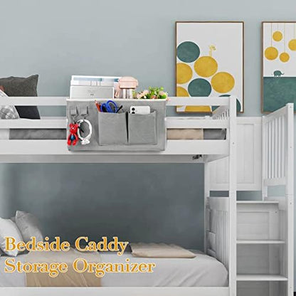 Bedside Caddy Bedside Storage Bag for Headboards/Bunk Bed