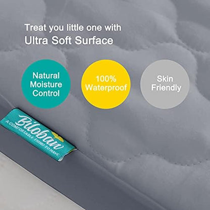 Crib Mattress Protector Sheets Fitted Waterproof Crib Mattress Pad Cover