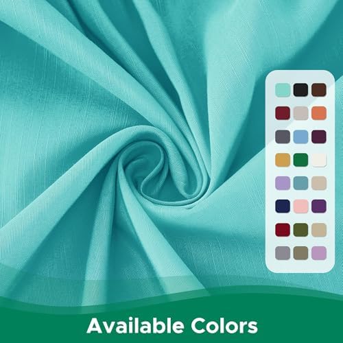 Wrap Around Bed Skirt Full Size Beds 14 Inch Drop-Elastic Dust Ruffle Aqua