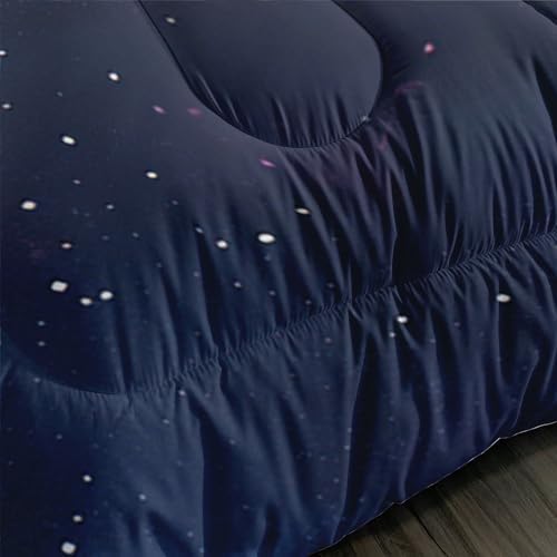 Glowing Jellyfish Comforter Set Twin Size with 2 Pillowcases.