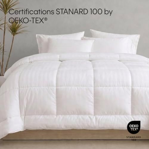 Calvin Klein Hotel Luxury King Comforter Duvet Insert 100% Cotton Cover