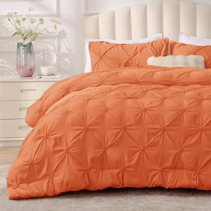 BEDELITE Queen Comforter Set Pumpkin,Lightweight & Soft Comforter