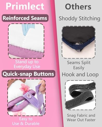 Primlect Toddler Nap Mat with Pillow, Portable Sleeping Mat