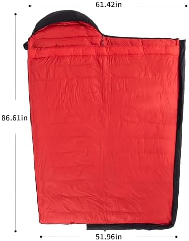 Down Sleeping Bag for Adults, 600 Fill Power Ultralight Backpacking