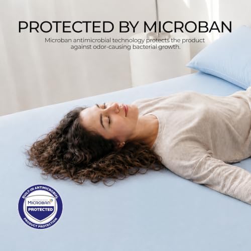 FAUNNA 100% Cotton Bed Bug Dust Mite Mattress Protector Cover King 12 Deep